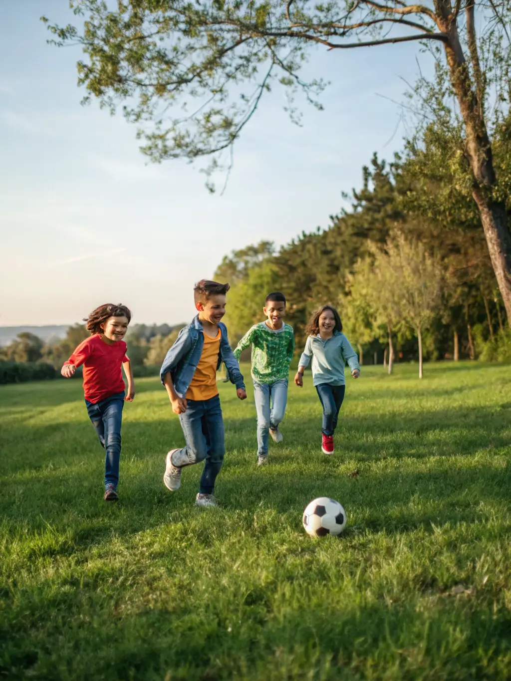 Youth participating in a recreational activity, such as a sports game or outdoor adventure, showcasing CAJL's recreational programs for youth development.